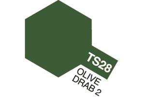 Tamiya TS-28 Olive Drab 2 spraymaali