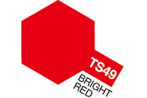 Tamiya TS-49 Bright Red spraymaali
