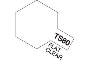 Tamiya TS-80 Flat Clear spraymaali