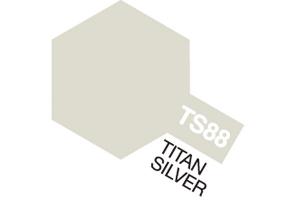 Tamiya TS-88 Titan Silver spraymaali