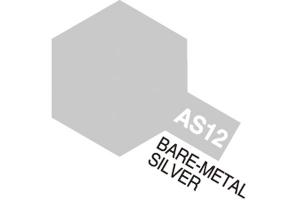 Tamiya AS-12 Bare-Metal Silver spraymaali