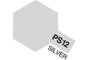 Tamiya PS-12 Silver RC korimaali