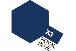 Tamiya Acrylic Mini X-3 Royal Blue akryylimaali