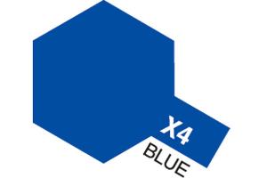 Tamiya Acrylic Mini X-4 Blue akryylimaali