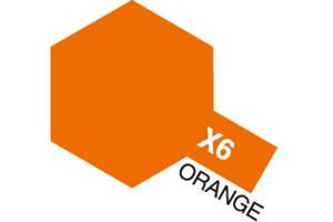 Tamiya Acrylic Mini X-6 Orange akryylimaali
