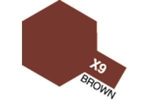 Tamiya Acrylic Mini X-9 Brown akryylimaali