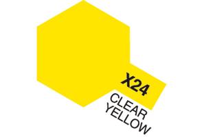 Tamiya Acrylic Mini X-24 Clear Yellow akryylimaali