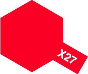 Acrylic Mini X-27 Clear Red