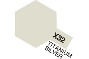 Acrylic Mini X-32 Titan. Silver