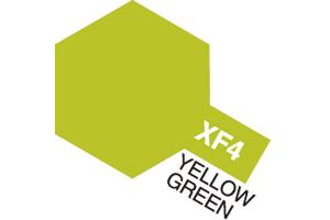Tamiya Acrylic Mini XF-4 Yellow Green akryylimaali