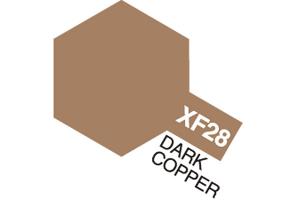 Tamiya Acrylic Mini XF-28 Dark Copper akryylimaali