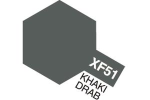Tamiya Acrylic Mini XF-51 Khaki Drab akryylimaali