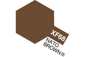 Tamiya Acrylic Mini XF-68 NATO Brown akryylimaali