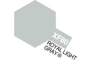 Tamiya Acrylic Mini XF-80 Royal Gray akryylimaali