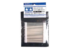 Tamiya Craft Cotton Swab Triangular, Flat 50pcs pumpulipuikko