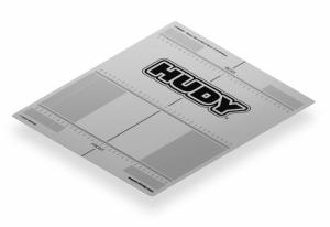 Hudy Decal for Set-Up Board (1/10 Off-Road) 331x386mm 108660