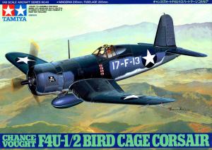 Tamiya 1/48 Vought F4U-1/2 Bird Cage Corsair pienoismalli