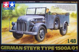 Tamiya 1/48 Steyr type 1500A/01 pienoismalli