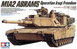 Tamiya 1/35 M1A2 Abrams Operation Iraqi Freedom pienoismalli