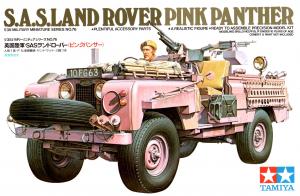 Tamiya 1/35 British SAS Pink Panther Land Rover pienoismalli