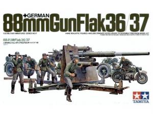 Tamiya 1/35 German 88mm FLAK pienoismalli