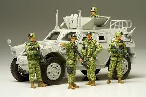 Tamiya 1/35 JGSDF Iraq Humanitarian Assist Team figuuri