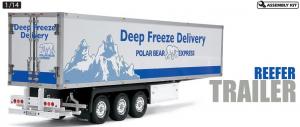 Tamiya 3-Axle reefer semi trailer rc-kuorma-auto