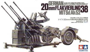 Tamiya 1/35 German 20mm FlakVierling 38 pienoismalli