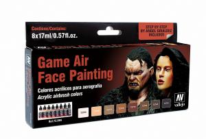 Game Air Face Painting Set