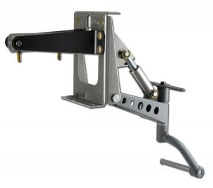Pneumatic retract tailwheel Le