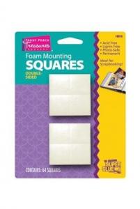 Foam Mounting Squares 64pcs Super Glue