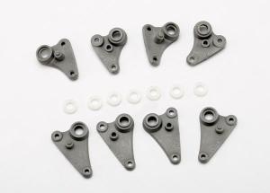 Traxxas Rocker arm set, progressive-2/ plastic bushings (8) TRX7158
