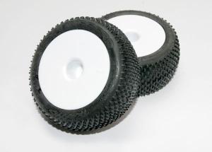 Traxxas Tires & Wheels Response Pro/Disk White 2.2" 1/16 (2) TRX7175