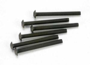 Traxxas Screws M3x30 Button-head Hex Socket (6) TRX2582