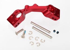 Traxxas Carriers, Stub Axle Rear Aluminium Red (2) TRX1952A