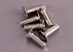 Traxxas Screws M4x12mm Countersunk (6) TRX2548