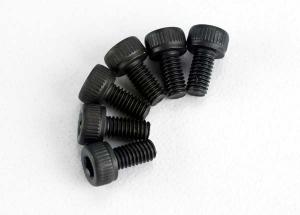Traxxas Screws M3x6mm Cap-head Hex Socket (6) TRX2554