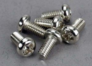 Traxxas Screws M3x6mm Roundhead (6) TRX2558