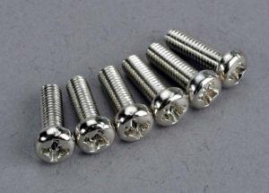 Traxxas Screws M3x10mm Roundhead (6) TRX2560