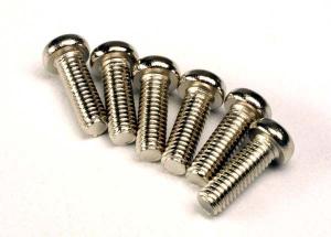 Traxxas Screws M2.6x8mm Roundhead (6) TRX2562