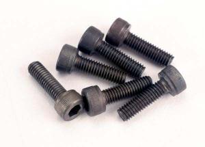 Traxxas Screws M3x10mm Cap-head Hex Socket (6) TRX2587