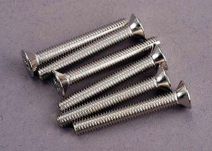 Traxxas Screws M4x30mm Countersunk (6) TRX3169