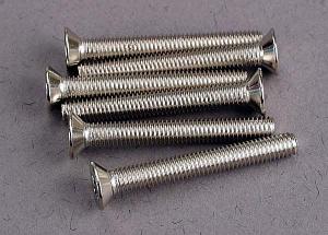 Traxxas Screws M3x24mm Countersunk (6) TRX3162
