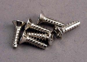 Traxxas Screws 3x10mm Self-tapping Countersunk (6) TRX3176