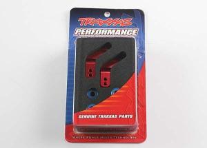 Traxxas Stub Axle Carriers Aluminium Red (2) TRX3652X