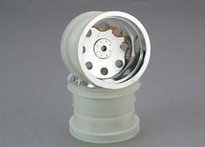Traxxas Wheels Chrome 2.2" Truck Front (2) TRX3673