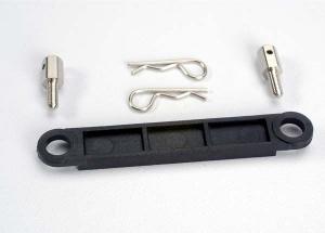 Traxxas Battery Hold-down Plate Black Bandit/Rustler TRX3727