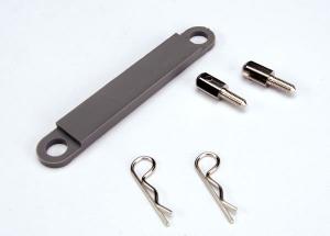 Traxxas Battery Hold-down Plate Grey Bandit/Rustler TRX3727A