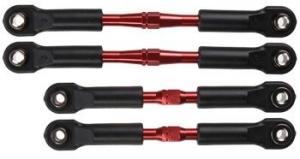 Traxxas Turnbuckle Camber Link Set Aluminium Red TRX3741X