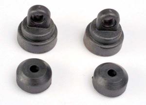 Traxxas Shock Cap & Bottom Black (2+2) Ultra-Shocks TRX3767